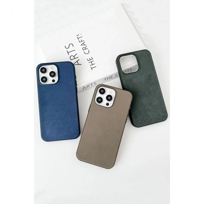 Apple İphone 15 Pro Kılıf Karen Magsafe Kapak - Lacivert