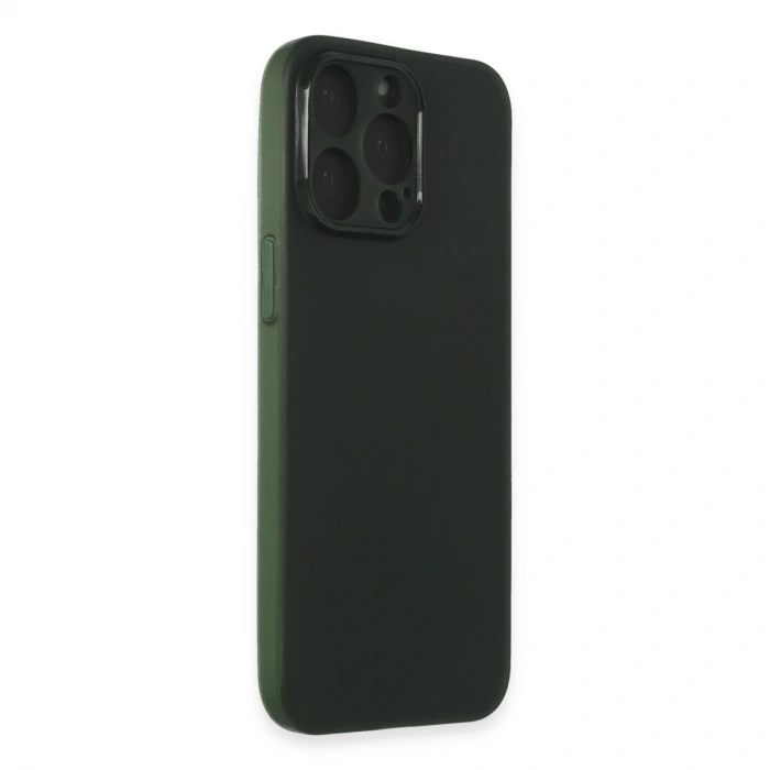 Apple İphone 15 Pro Kılıf Puma Silikon - Yeşil