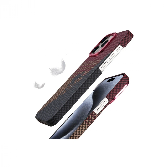 Apple İphone 15 Pro Max Vega Magsafe Kapak - Yeşil