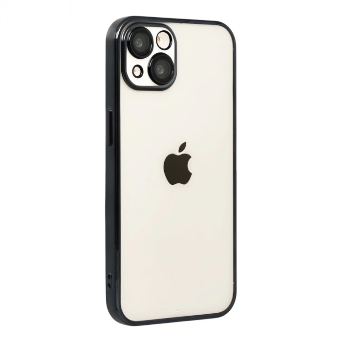 Apple İphone 15 Razer Lensli Silikon - Siyah