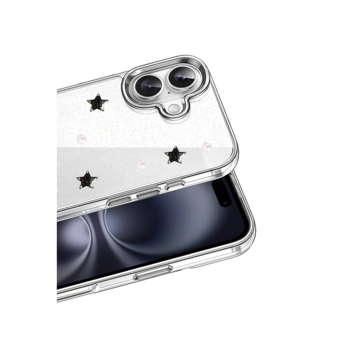 Apple İphone 16 Plus Fiyonk Desenli Kapak - Desen 7