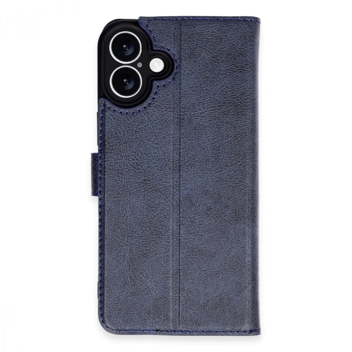 Apple İphone 16 Plus Kılıf Trend S Plus Kapaklı Kılıf - Lacivert