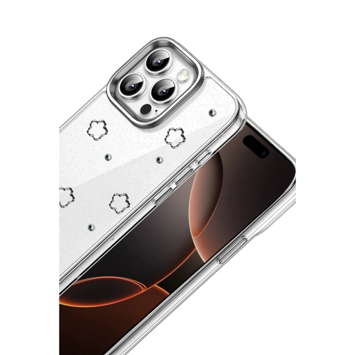 Apple İphone 16 Pro Fiyonk Desenli Kapak - Desen 2