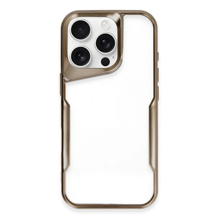 Apple İphone 16 Pro Max Kılıf Boyi Silikon Kapak - Desert