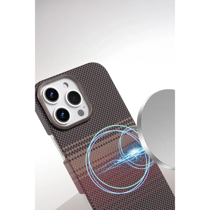 Apple İphone 16 Pro Max Vega Magsafe Kapak - Çöl Titanyum