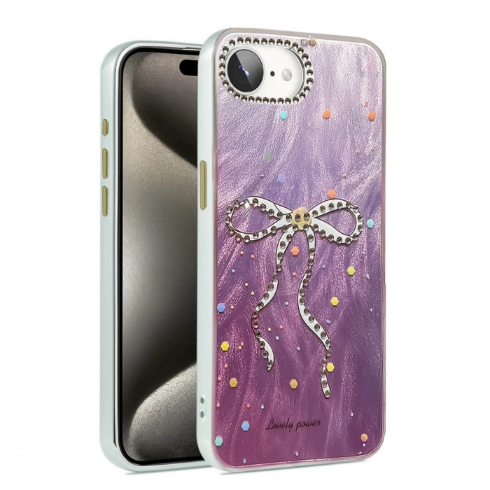 Apple İphone 16e Kılıf Blade Aynalı Desenli Kapak - Desen 1