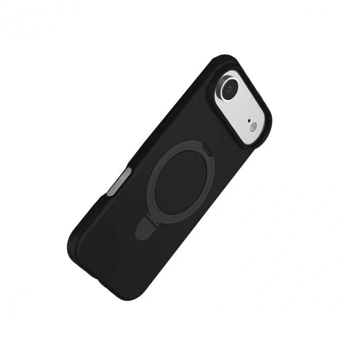 Apple İphone 17 Air Regal Magsafe Standlı Kapak - Siyah