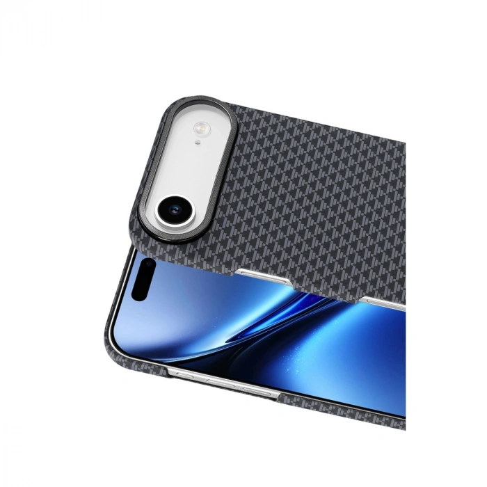 Apple İphone 17 Air Vega Magsafe Kapak - Gri