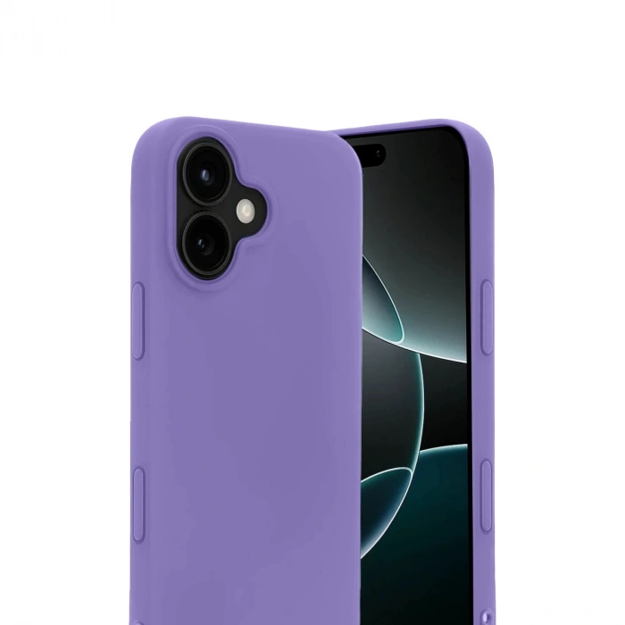 Apple İphone 17 First Silikon - Lila