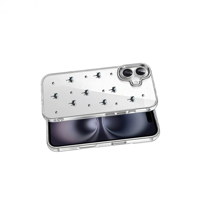 Apple İphone 17 Fiyonk Desenli Kapak - Desen 1