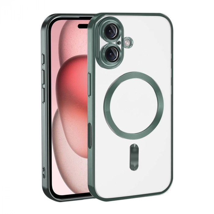 Apple İphone 17 Kross Magneticsafe Kapak - Koyu Yeşil