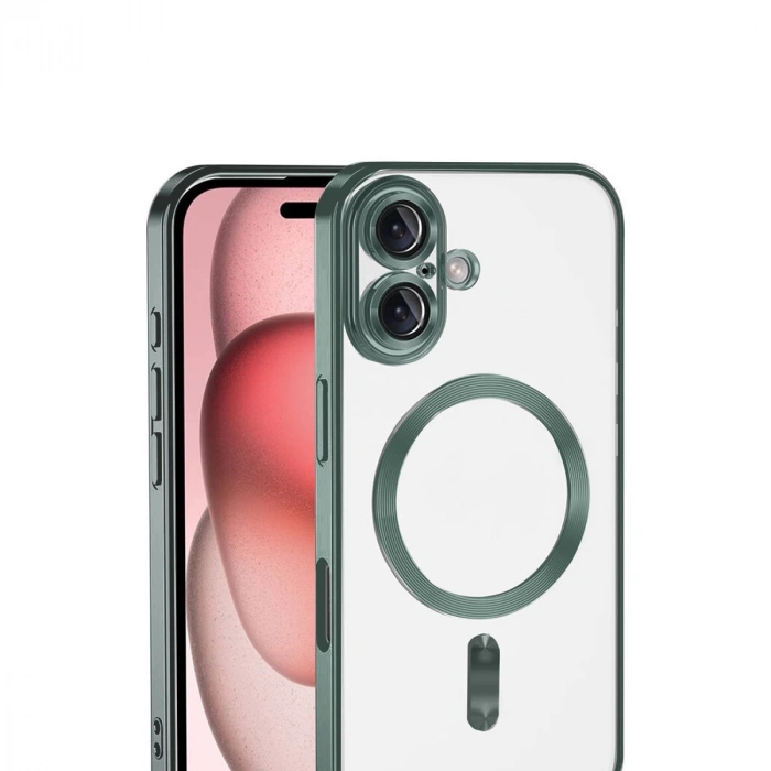 Apple İphone 17 Kross Magneticsafe Kapak - Koyu Yeşil