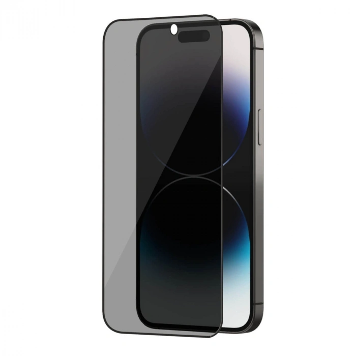 Apple İphone 17 Pro Max Bilvis 3x Ar Hayalet Cam Ekran Koruyucu - Siyah