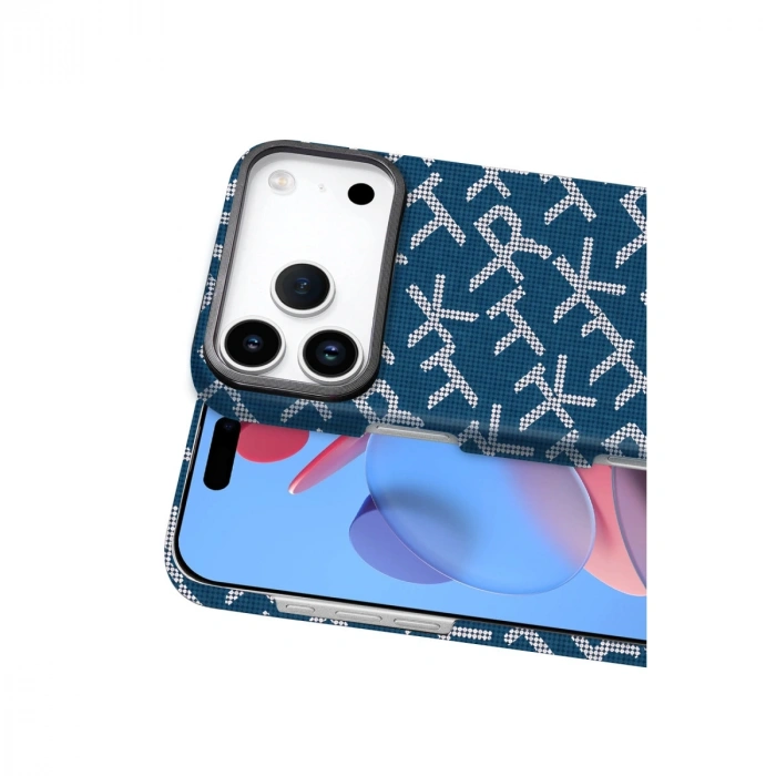 Apple İphone 17 Pro Max Vega Magsafe Kapak - Lacivert