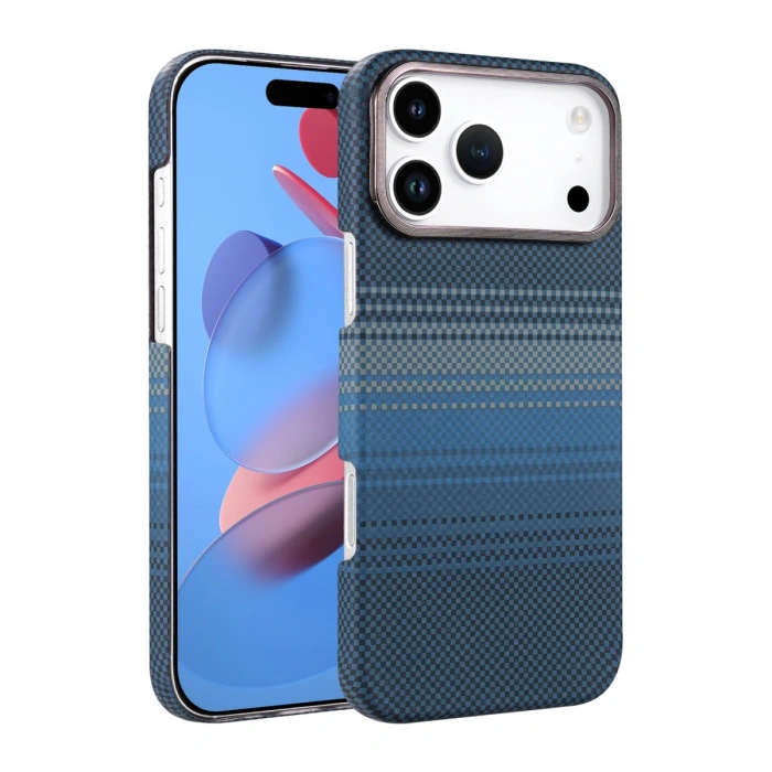 Apple İphone 17 Pro Max Vega Magsafe Kapak - Mavi