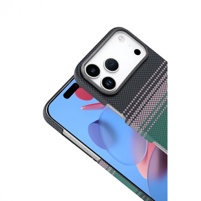 Apple İphone 17 Pro Vega Magsafe Kapak - Yeşil