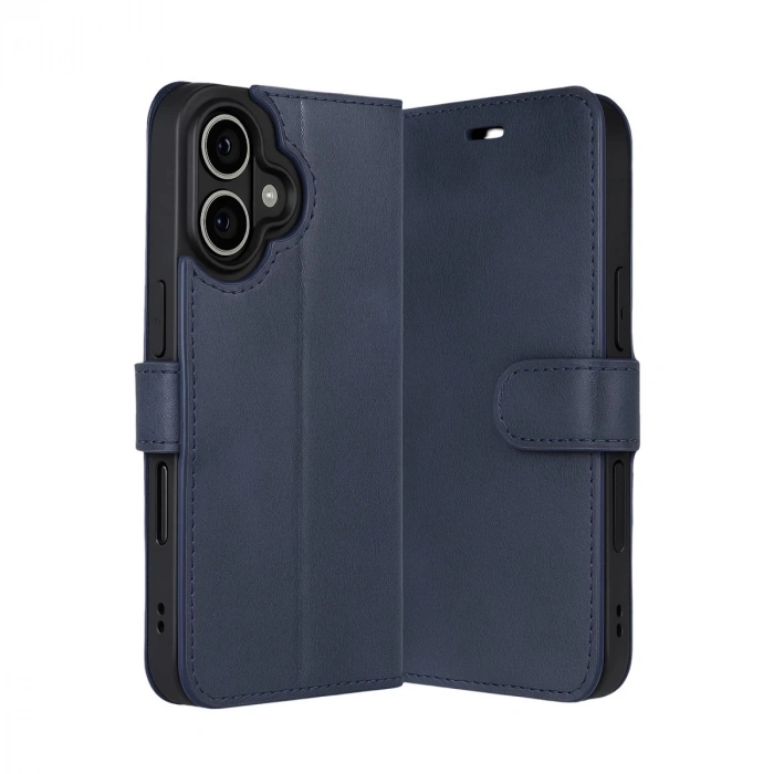 Apple İphone 17 Trend S Plus Kapaklı Kılıf - Lacivert