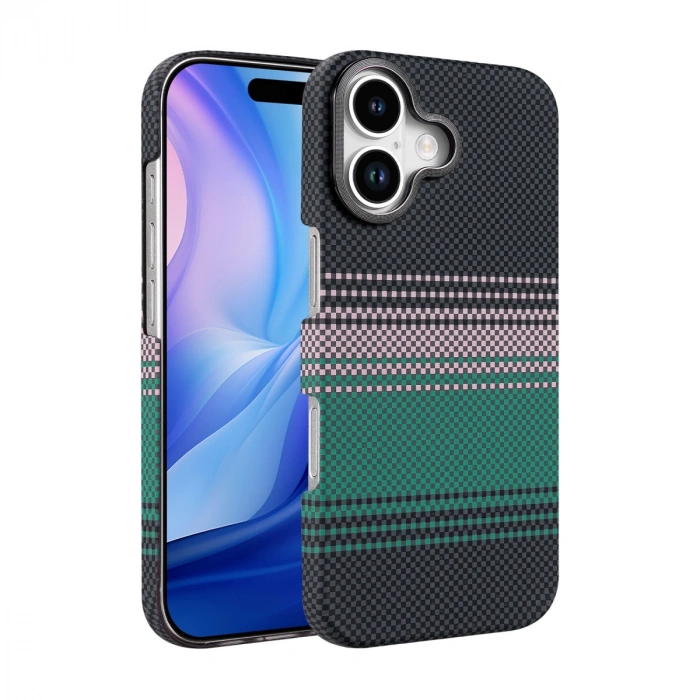 Apple İphone 17 Vega Magsafe Kapak - Yeşil