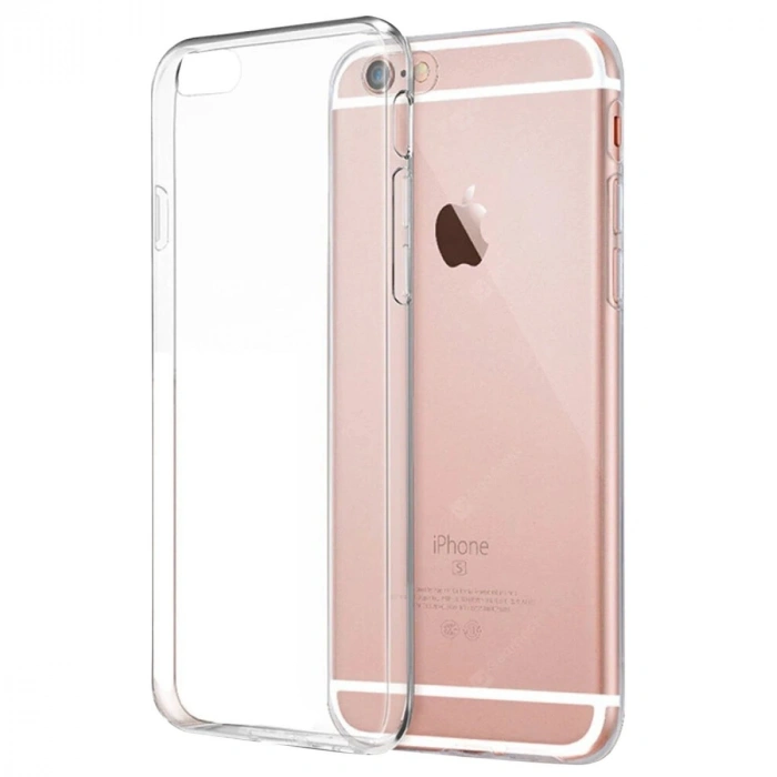 Apple İphone 6 Kılıf Lüx Şeffaf Silikon