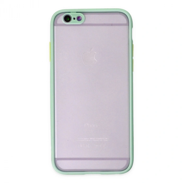 Apple İphone 6 Kılıf Montreal Silikon Kapak - Turkuaz