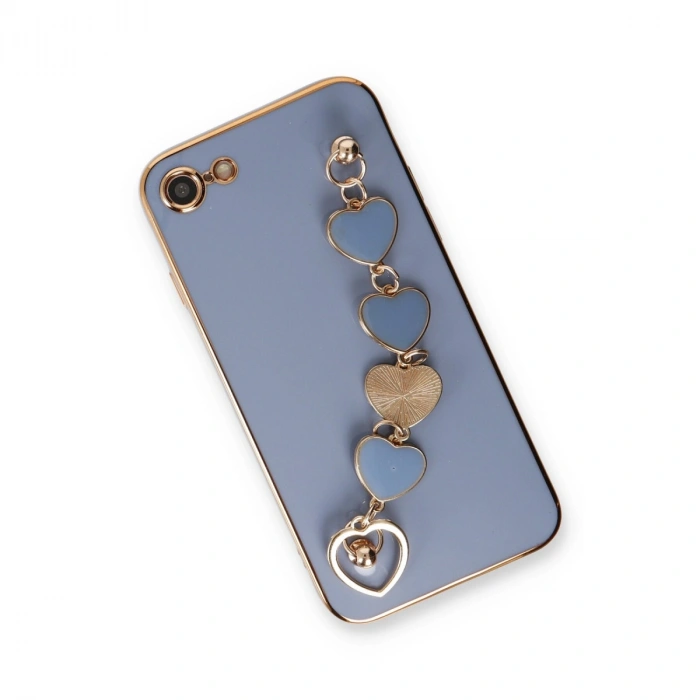 Apple İphone 7 Kılıf Esila Silikon - Gri
