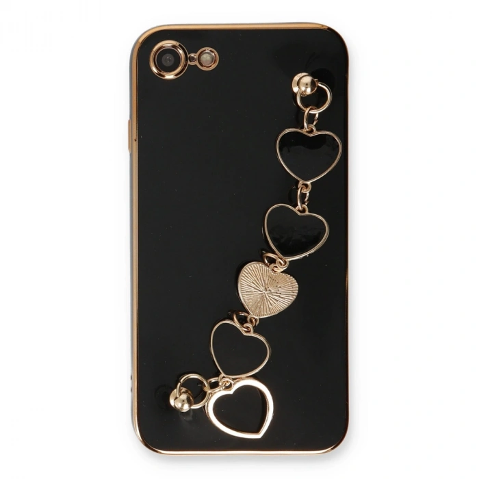 Apple İphone 7 Kılıf Esila Silikon - Siyah