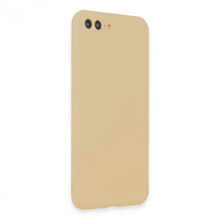 Apple İphone 7 Plus Kılıf First Silikon - Gold