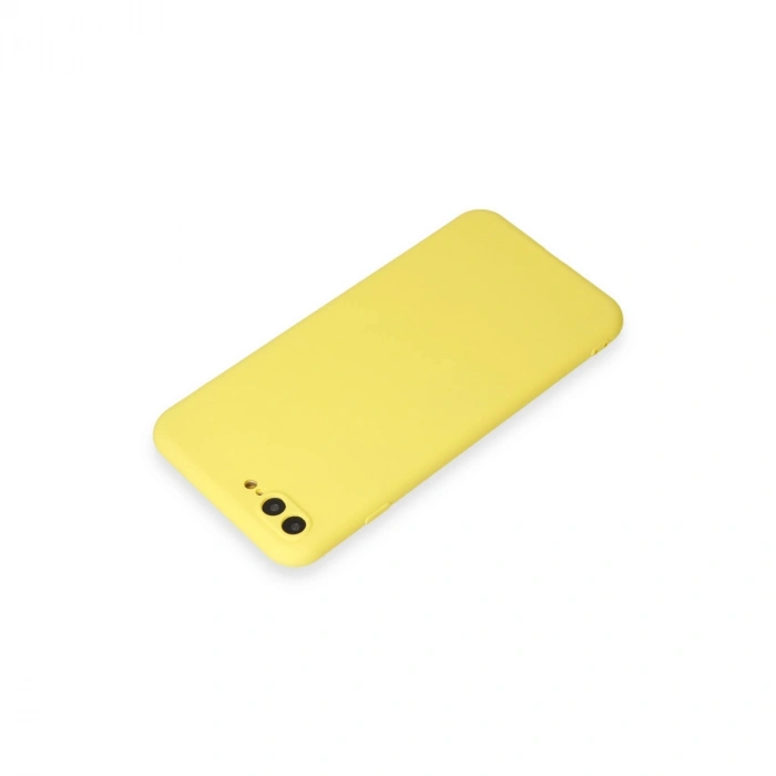Apple İphone 7 Plus Kılıf First Silikon - Sarı