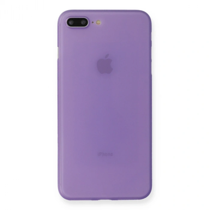 Apple İphone 7 Plus Kılıf Pp Ultra İnce Kapak - Mor