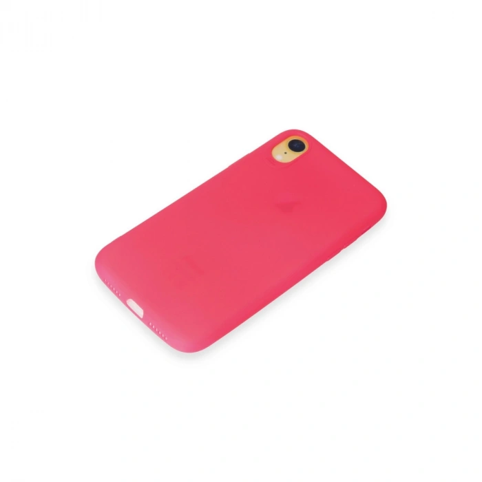 Apple İphone Xr Kılıf First Silikon - Pembe