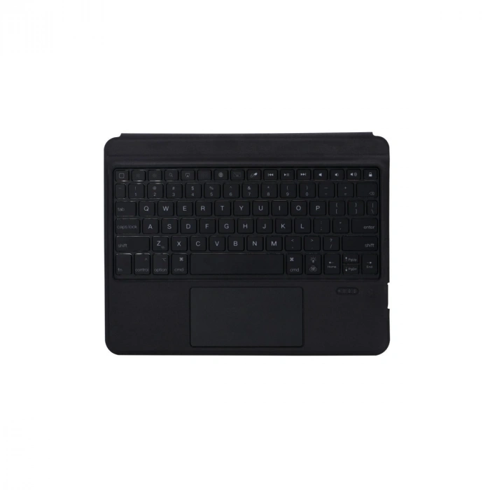 Apple T5207d İpad Pro 11 (2022) Kılıf İnter Ledli Klavyeli Tablet Kılıfı - Siyah