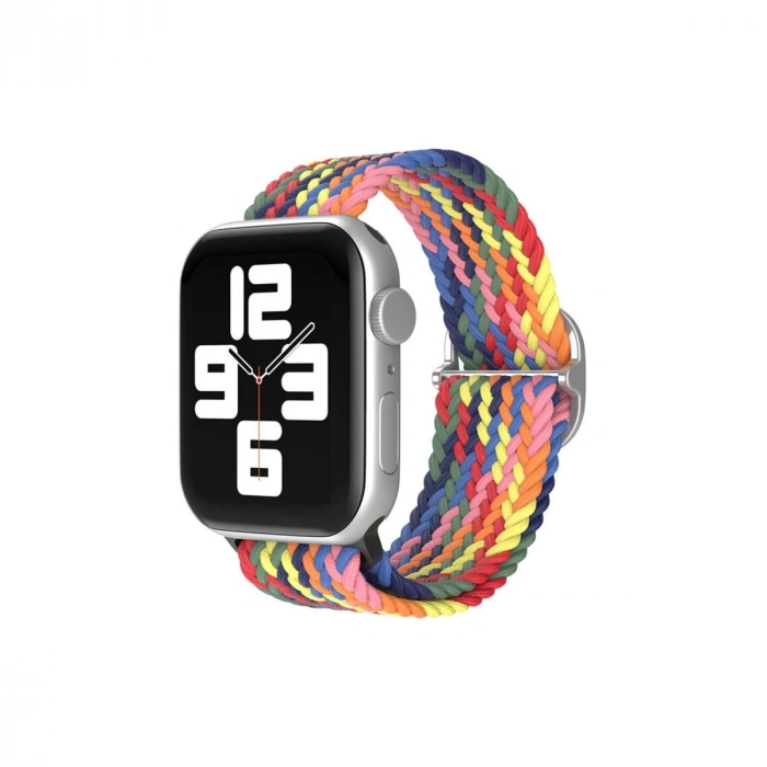 Apple Watch 38mm  Kordon (saat Değildir) - Siyah-kırmızı-sarı