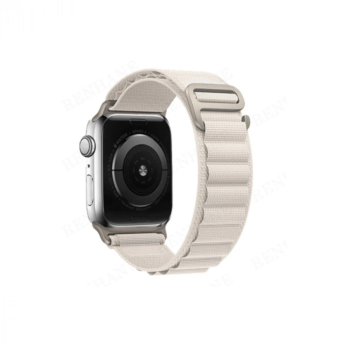 Apple Watch 38mm Mountain Kordon - Beyaz