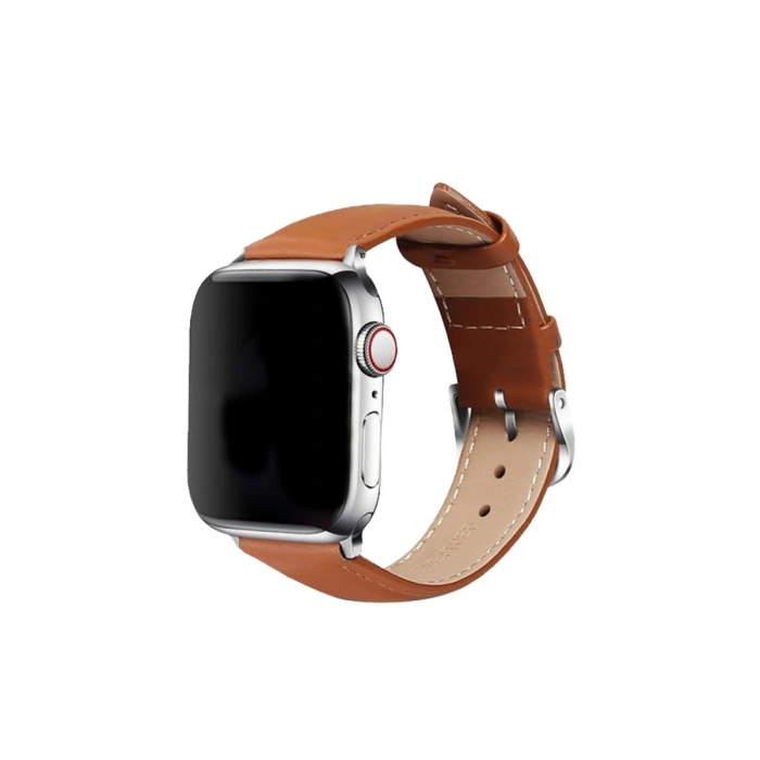 Apple Watch 42mm Nl26 Deri Kordon (saat Değildir) - Taba