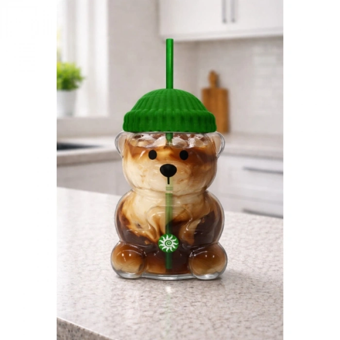 Bearista Plastik Soğuk İçecek Bardağı