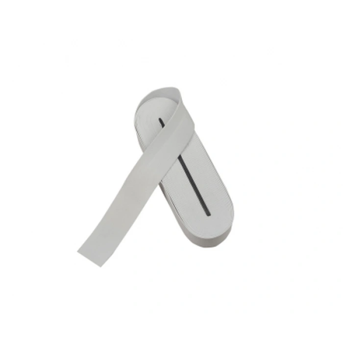 Beyaz - 4cm Paça Lastik Yassı Geniş 10mt (5580)
