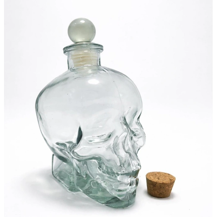 Cam Kurukafa İçecek Şişesi 16 Cm