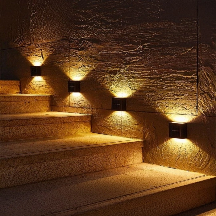 Çift Yönlü Sensörlü Modern Bahçe Ve Duvar Led,