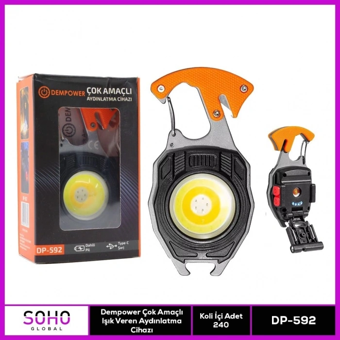 Çok Amaçlı Mini Fener