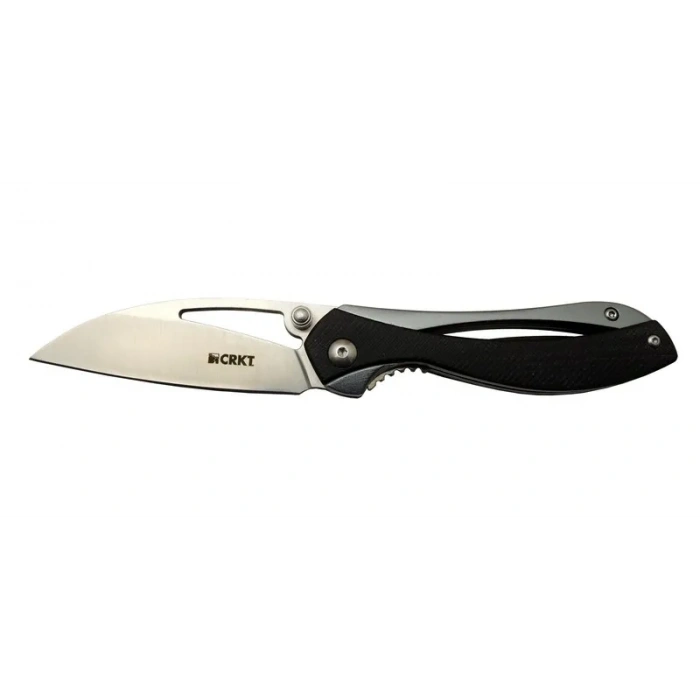 Crkt Pleroma 821a Bk Kamp / Outdoor Çakı 18cm - Manuel, Kemerlikli, Kutulu
