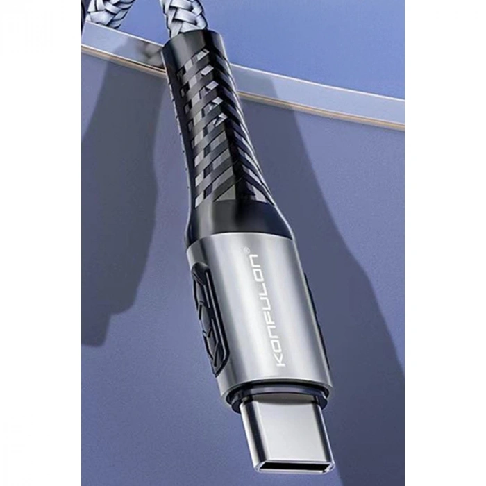 Dc43 Type-c To Type-c 1m Örgü 60w Hızlı Şarj Kablo - Yeşil