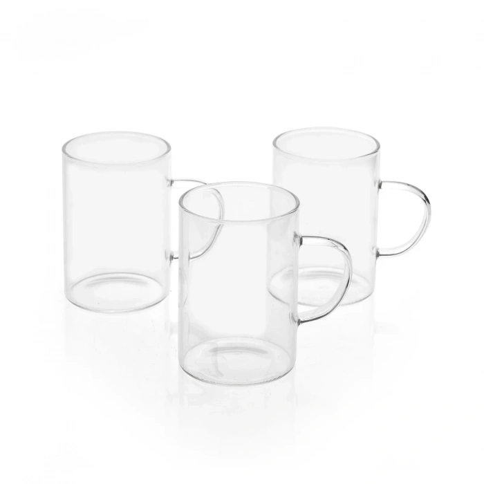 DecoHandy 6lı Cam Kupa 200 ml