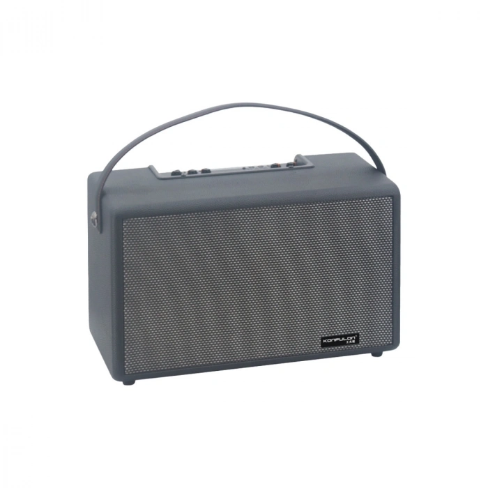 F32 2x50w Sürücülü 2 Adet Mikrofonlu Bt 5.2 Kablosuz Hoparlör - Siyah