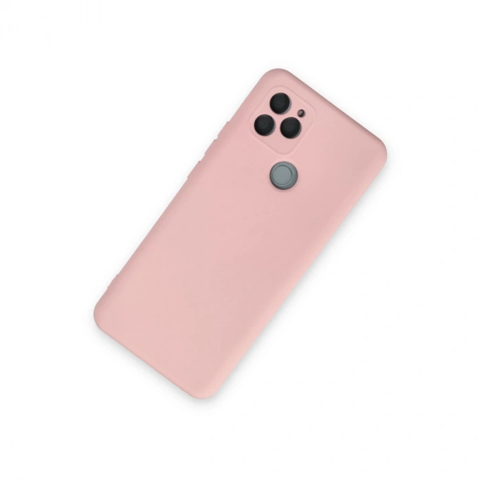 General Mobile Gm 21 Kılıf Nano İçi Kadife Silikon - Pudra