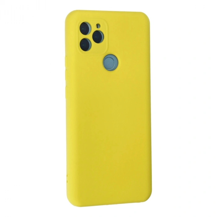 General Mobile Gm 21 Kılıf Nano İçi Kadife Silikon - Sarı