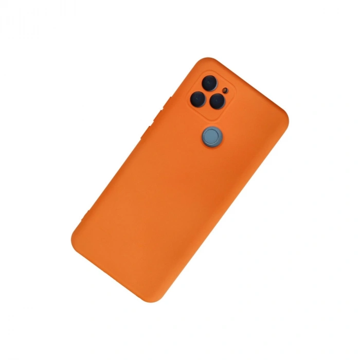 General Mobile Gm 21 Kılıf Nano İçi Kadife Silikon - Turuncu