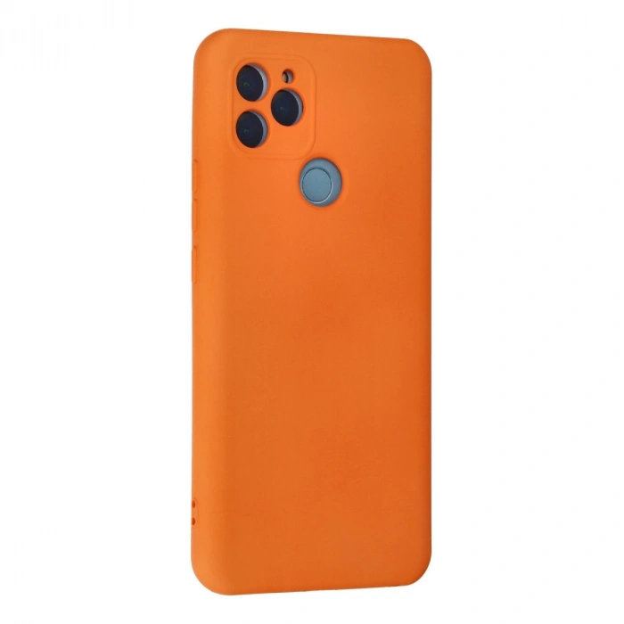 General Mobile Gm 21 Kılıf Nano İçi Kadife Silikon - Turuncu