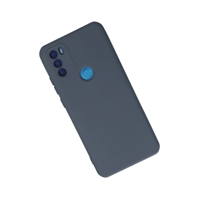 General Mobile Gm 21 Plus Kılıf Nano İçi Kadife Silikon - Gri