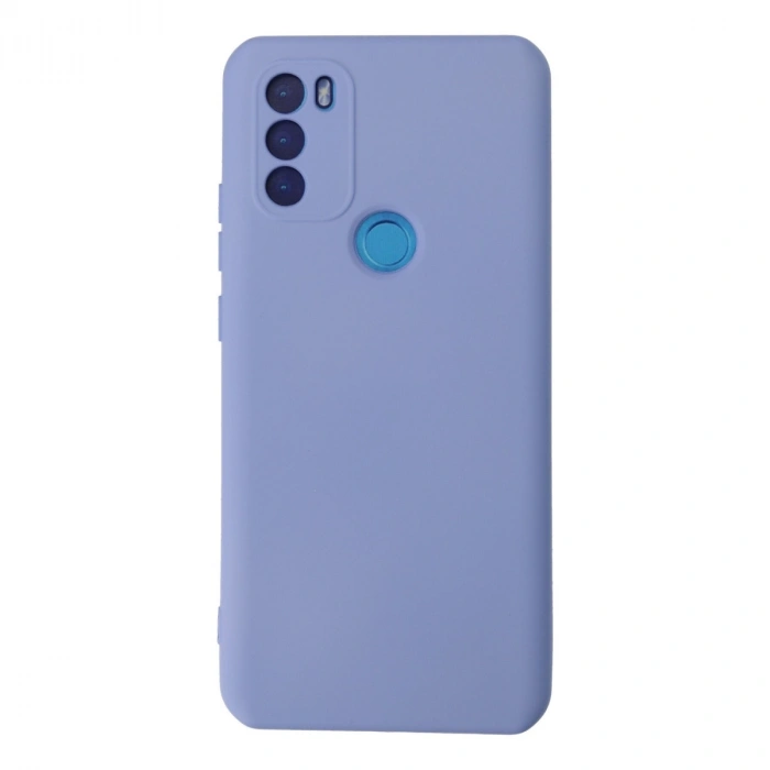 General Mobile Gm 21 Plus Kılıf Nano İçi Kadife Silikon - Lila