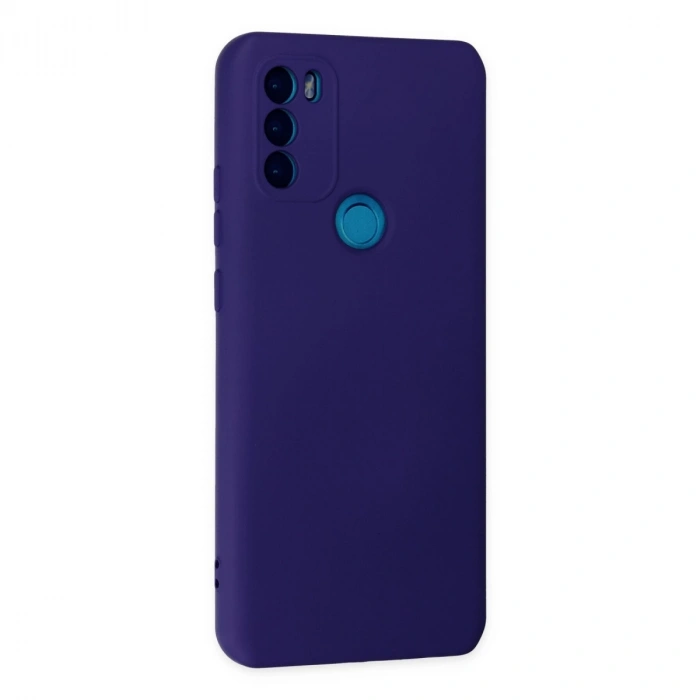 General Mobile Gm 21 Plus Kılıf Nano İçi Kadife Silikon - Mor